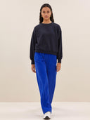 Blauwe sweater bibi lucky curve