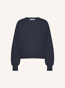 Blauwe sweater bibi lucky curve