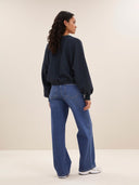 Glitter sweater bodil sparkle midnight