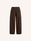 Cargo broek matcha heavy twill pants