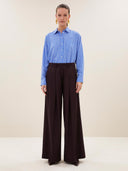 Wide-leg pantalon sef