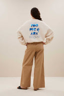 Ecru sweater bibi dancing melee