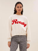 Ecru sweater bodil ready