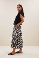 Ecru juta shade skirt
