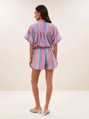 Gestreepte blouse sunny rainbow