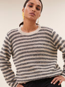 Wollen trui spila stripe pullover