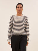 Wollen trui spila stripe pullover