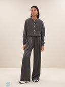 Glanzende broek benji metallic pants