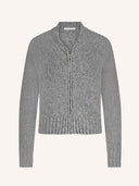 Wollen vest jonas zipp cardigan
