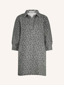 Jurk flynth grey cheetah dress