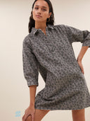 Jurk flynth grey cheetah dress