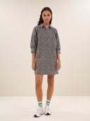 Jurk flynth grey cheetah dress