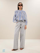 Lichtgrijze jeans lilo