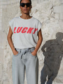 Lichtgrijze jeans lilo