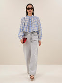 Lichtgrijze jeans lilo