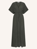Groene long dress forest night