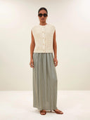 Gestreepte maxi rok reva