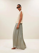 Gestreepte maxi rok reva