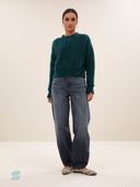 Groene wollen trui sonny pullover