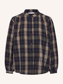 Geruite blouse jagger