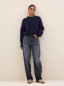 Jeans lew dark denim pants