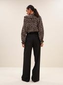 Leopard print blouse gia leo