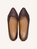 Leren ballerinas may