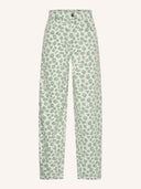 Groene panterprint broek lew