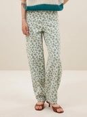 Groene panterprint broek lew