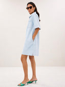 philipe bleached denim dress
