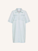 philipe bleached denim dress