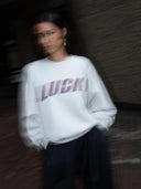 Lichtgrijze lili speed sweater
