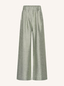 Lichte mintgroene celin gloss pants