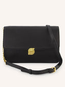 Zwarte tas met logo loua