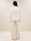 Off-white lux grain jeans