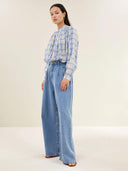 Wide leg jeans lux
