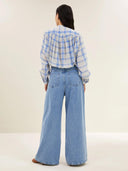 Wide leg jeans lux