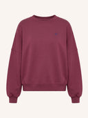 Bordeaux malyn logo sweater