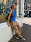 Blauwe spencer meya