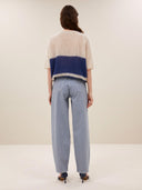 Gebreide trui met streep nino vintage