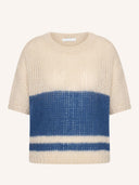 Gebreide trui met streep nino vintage
