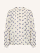 Geprinte blouse nyka