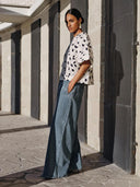 Geprinte blouse olivia