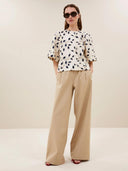 Geprinte blouse olivia