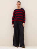 Rood gestreepte pullover gigi