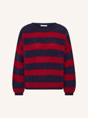 Rood gestreepte pullover gigi