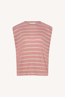 Rood gestreepte top diede nautic