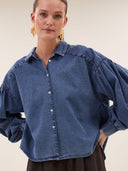 Denim blouse sarah short