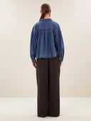 Denim blouse sarah short