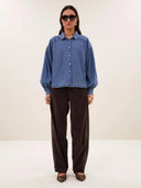 Denim blouse sarah short